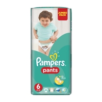 پمپرز شورتی پمپرز لهستانی سایز 6 تعداد 34 عددی 